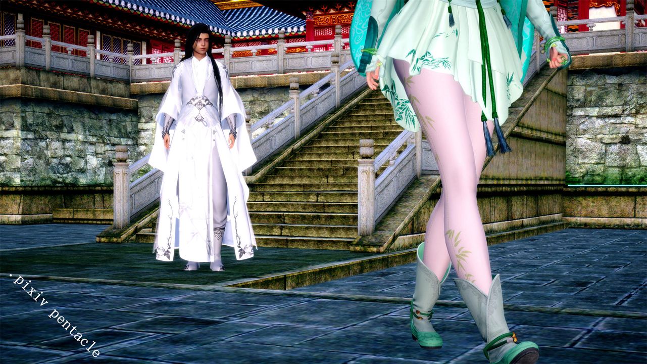 [3D]侠女的堕落第01话