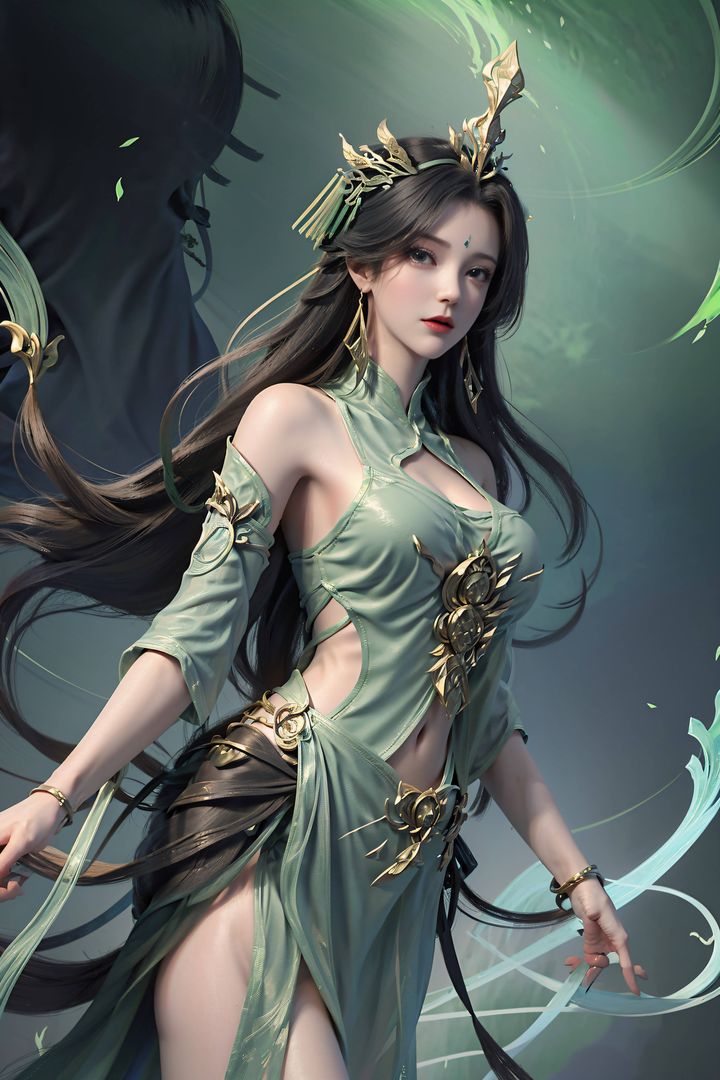 [AI绘画]国漫女主-徐欣.大娘.女武神.苏媚.柳神v2第07话