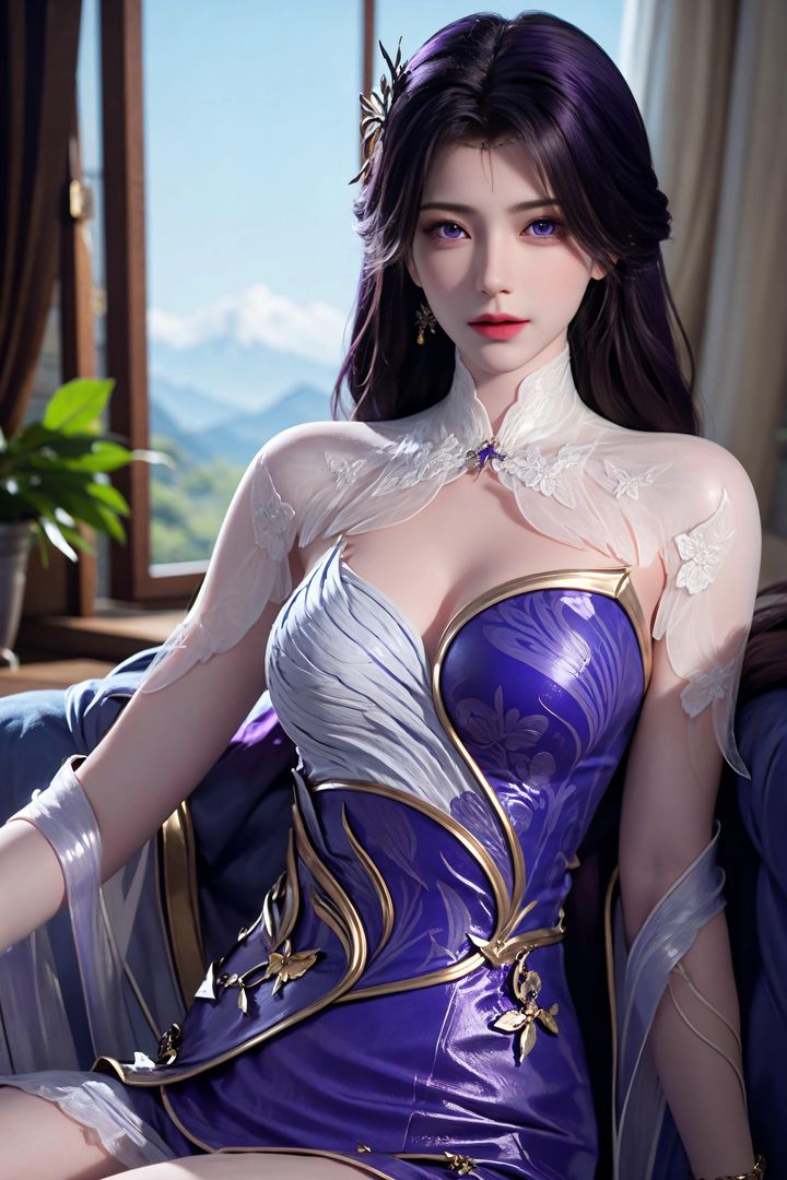 [AI绘画]国漫女主-阿七.蔷薇.高瑶.小舞.云曦.应天王后.美杜莎第05话