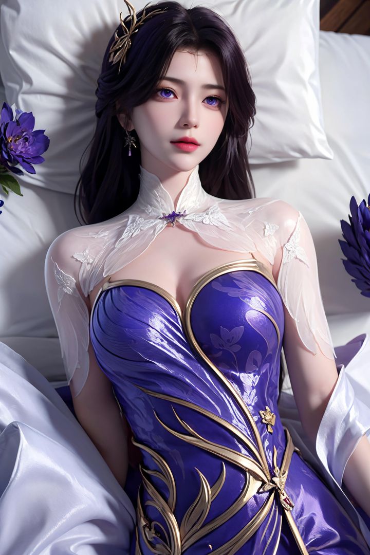 [AI绘画]国漫女主-阿七.蔷薇.高瑶.小舞.云曦.应天王后.美杜莎第05话