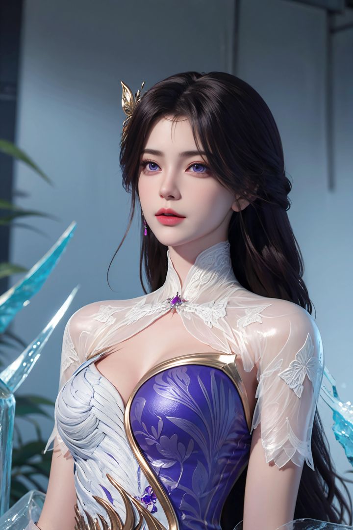 [AI绘画]国漫女主-阿七.蔷薇.高瑶.小舞.云曦.应天王后.美杜莎第05话