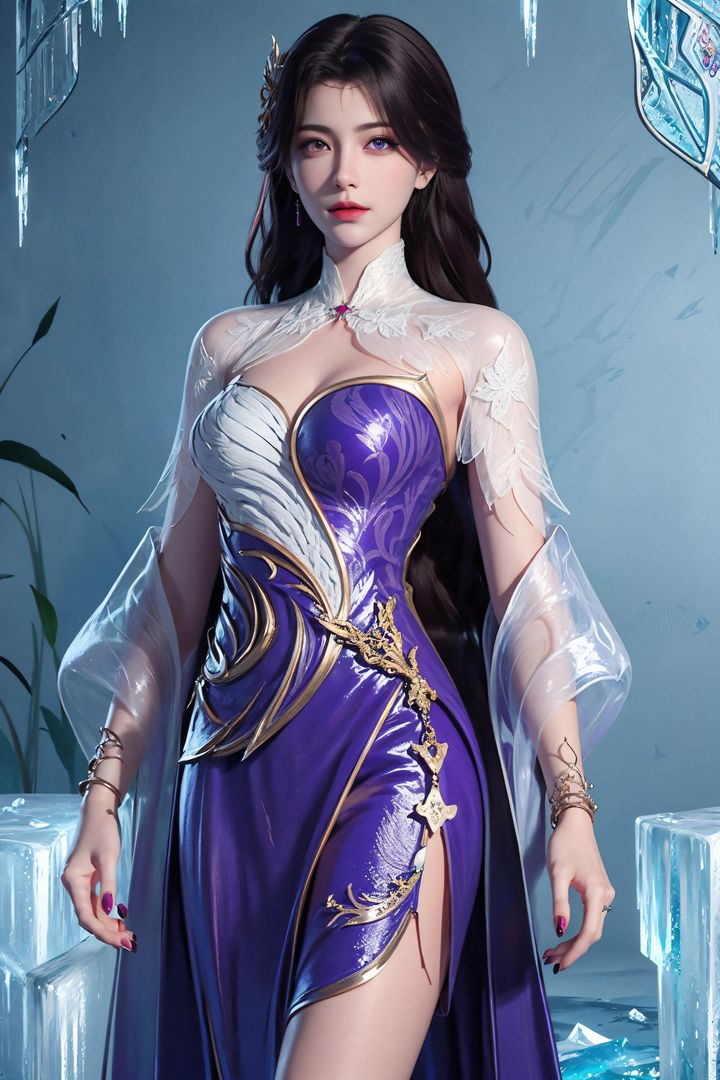 [AI绘画]国漫女主-阿七.蔷薇.高瑶.小舞.云曦.应天王后.美杜莎第06话