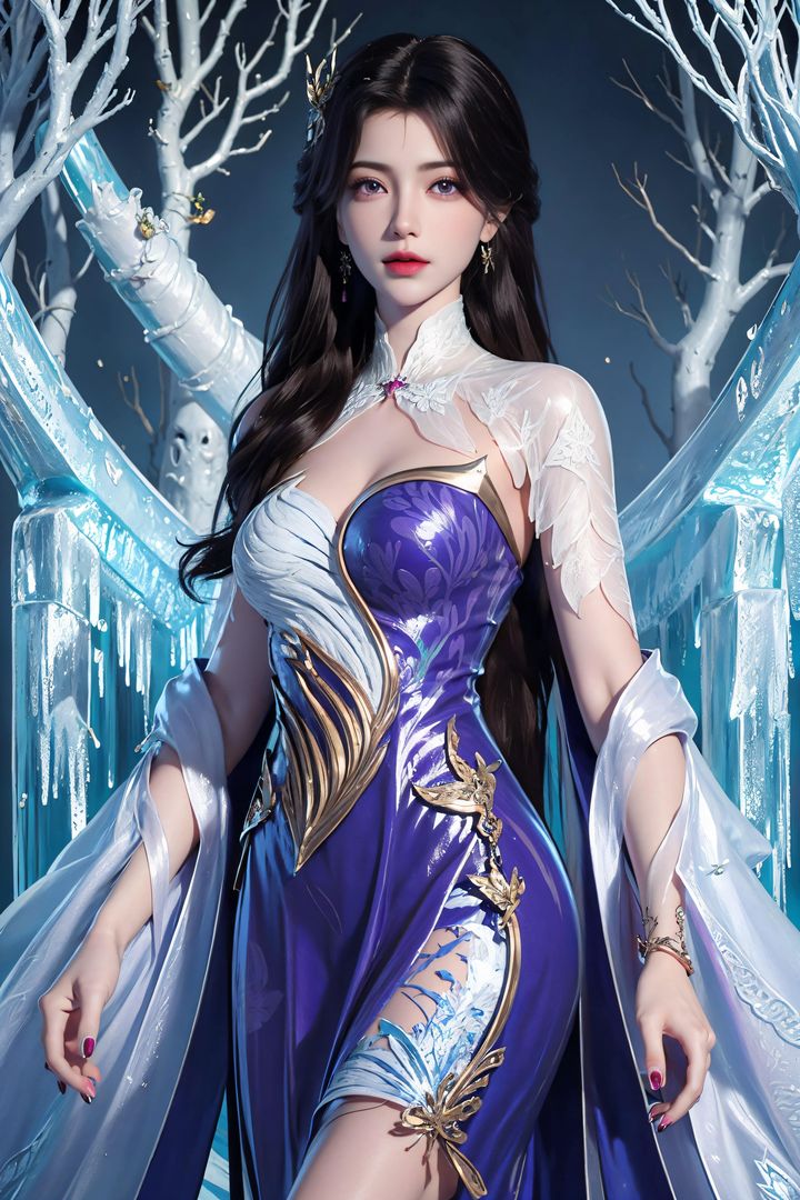 [AI繪畫]國漫女主-阿七.薔薇.高瑤.小舞.雲曦.應天王後.美杜莎第06話