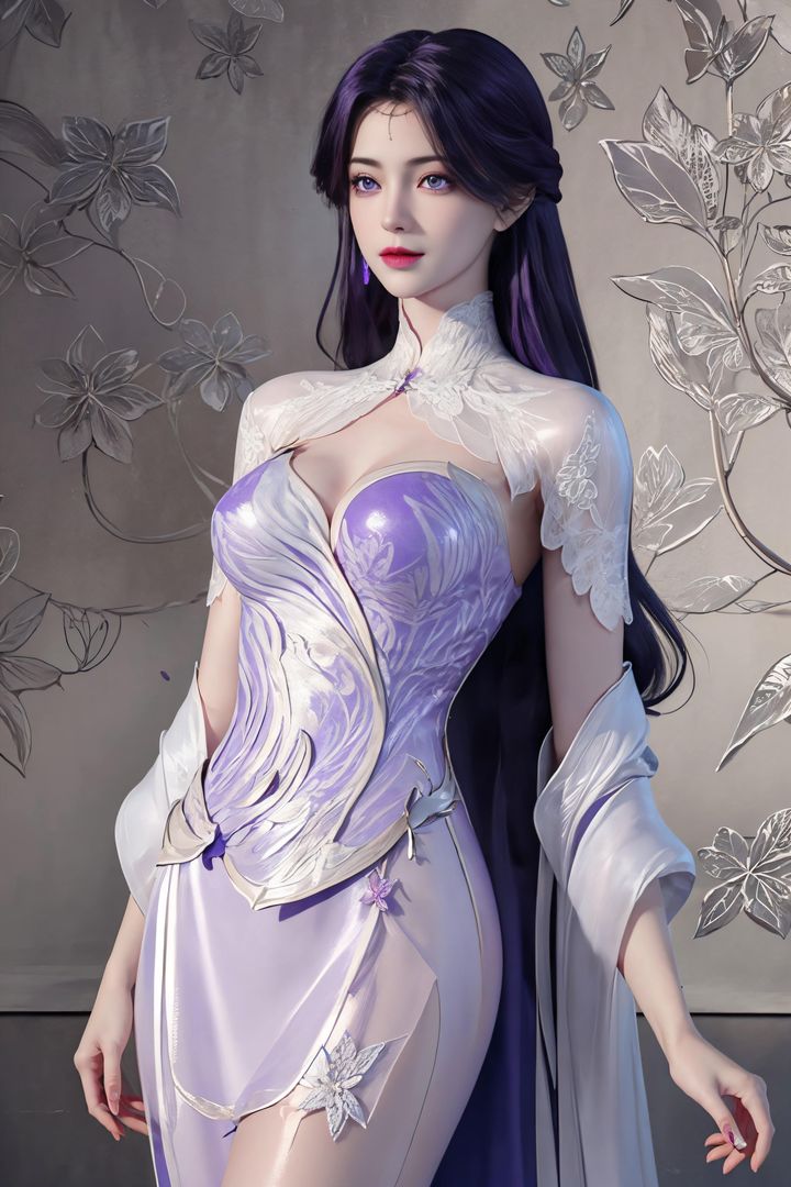 [AI绘画]国漫女主-阿七.蔷薇.高瑶.小舞.云曦.应天王后.美杜莎第06话