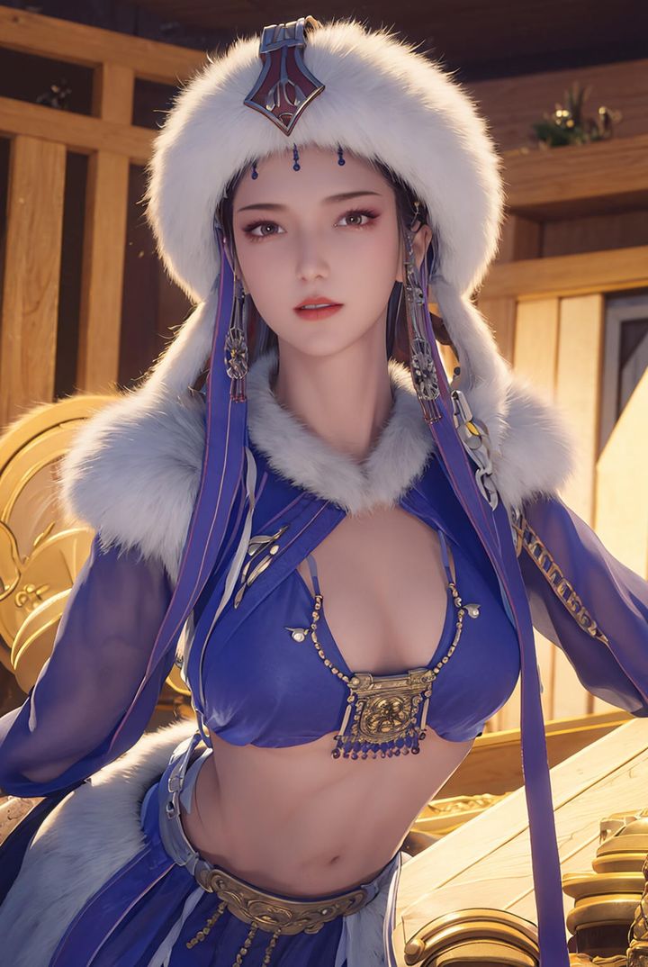 [AI绘画]国漫女主-阿七.蔷薇.高瑶.小舞.云曦.应天王后.美杜莎第06话