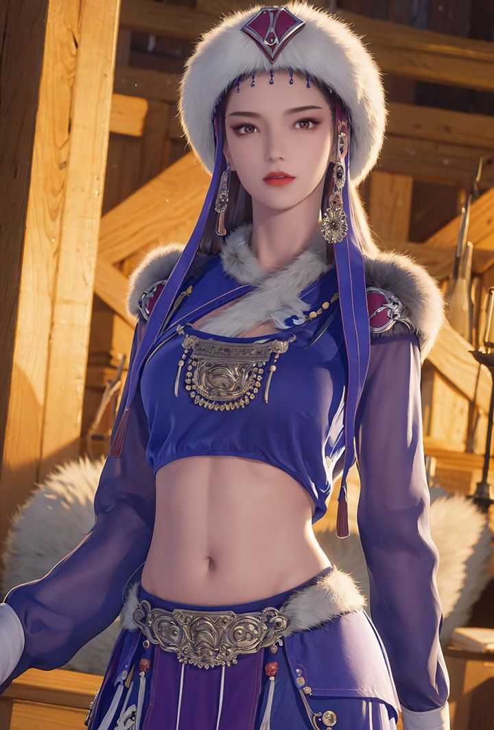 [AI绘画]国漫女主-阿七.蔷薇.高瑶.小舞.云曦.应天王后.美杜莎第06话