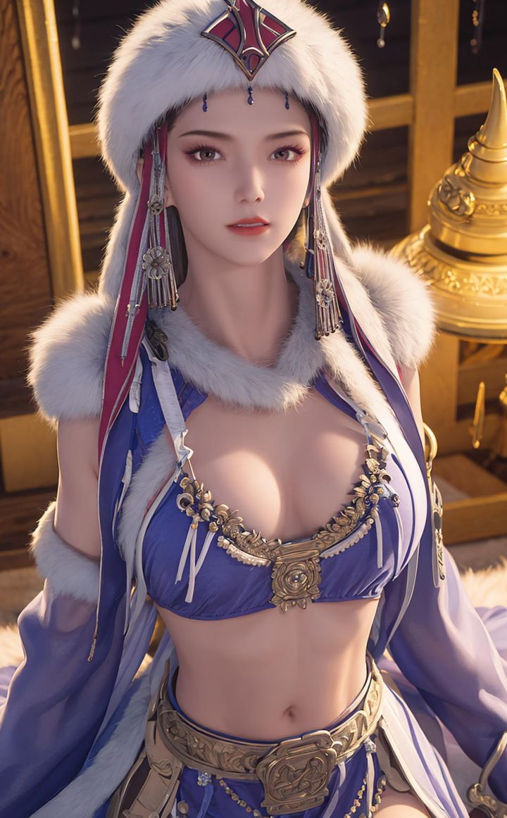 [AI绘画]国漫女主-阿七.蔷薇.高瑶.小舞.云曦.应天王后.美杜莎第06话