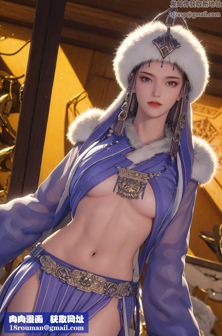 [AI绘画]国漫女主-阿七.蔷薇.高瑶.小舞.云曦.应天王后.美杜莎第06话