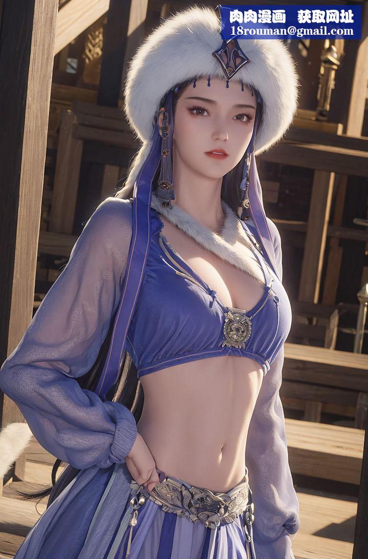 [AI绘画]国漫女主-阿七.蔷薇.高瑶.小舞.云曦.应天王后.美杜莎第07话