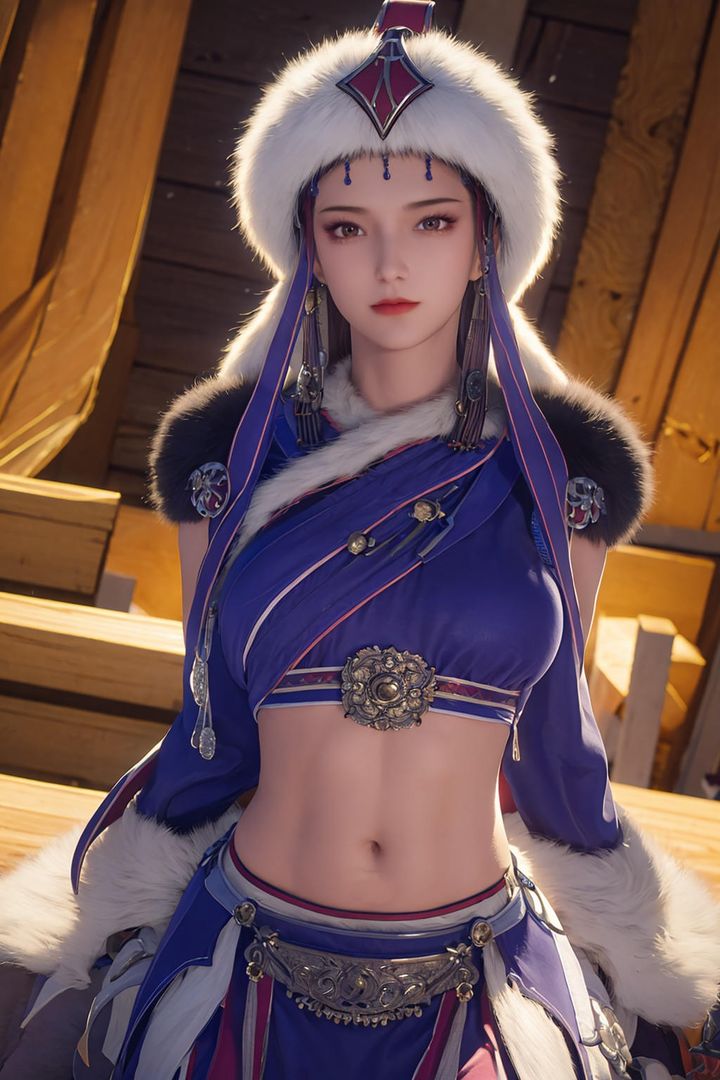 [AI绘画]国漫女主-阿七.蔷薇.高瑶.小舞.云曦.应天王后.美杜莎第07话