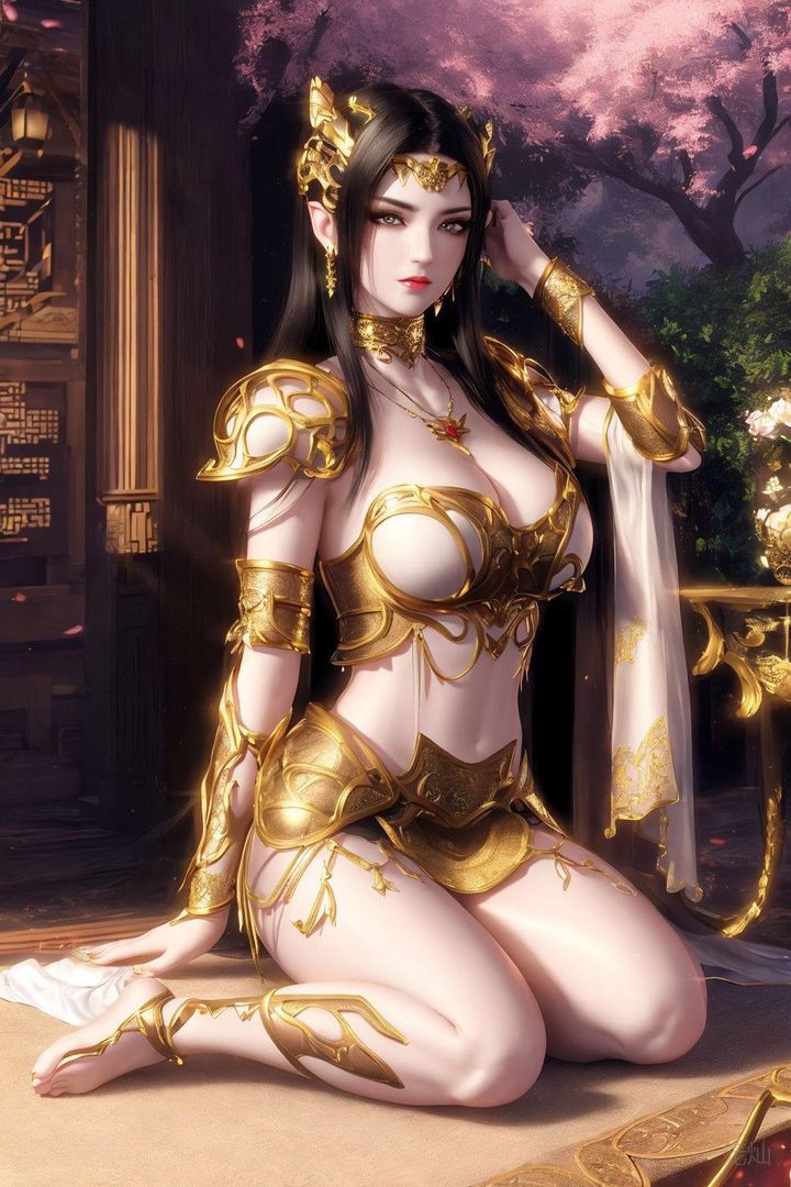 [AI绘画]国漫女主-阿七.蔷薇.高瑶.小舞.云曦.应天王后.美杜莎第08话