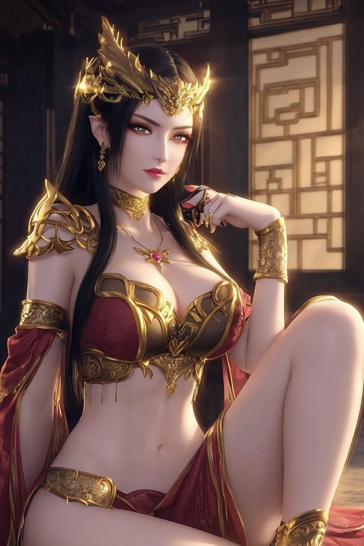 [AI繪畫]國漫女主-阿七.薔薇.高瑤.小舞.雲曦.應天王後.美杜莎第08話