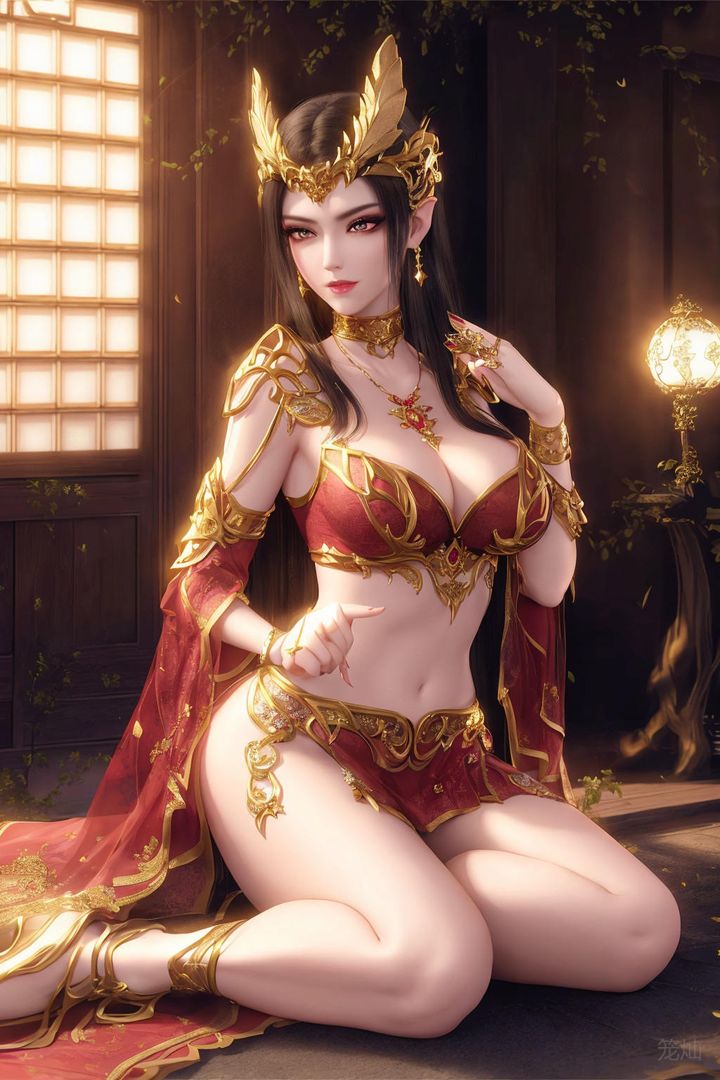 [AI繪畫]國漫女主-阿七.薔薇.高瑤.小舞.雲曦.應天王後.美杜莎第08話