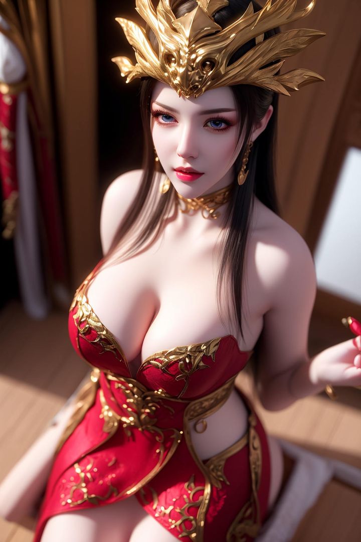 [AI绘画]国漫女主-阿七.蔷薇.高瑶.小舞.云曦.应天王后.美杜莎第09话