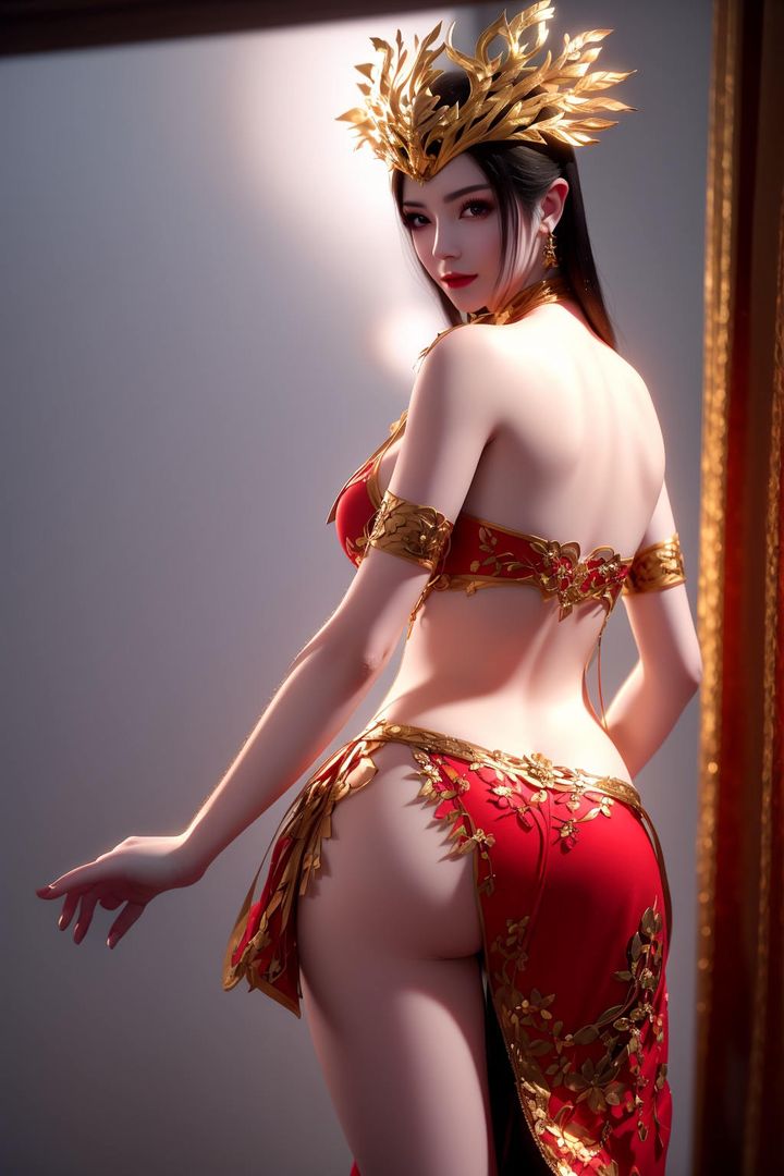 [AI绘画]国漫女主-阿七.蔷薇.高瑶.小舞.云曦.应天王后.美杜莎第09话