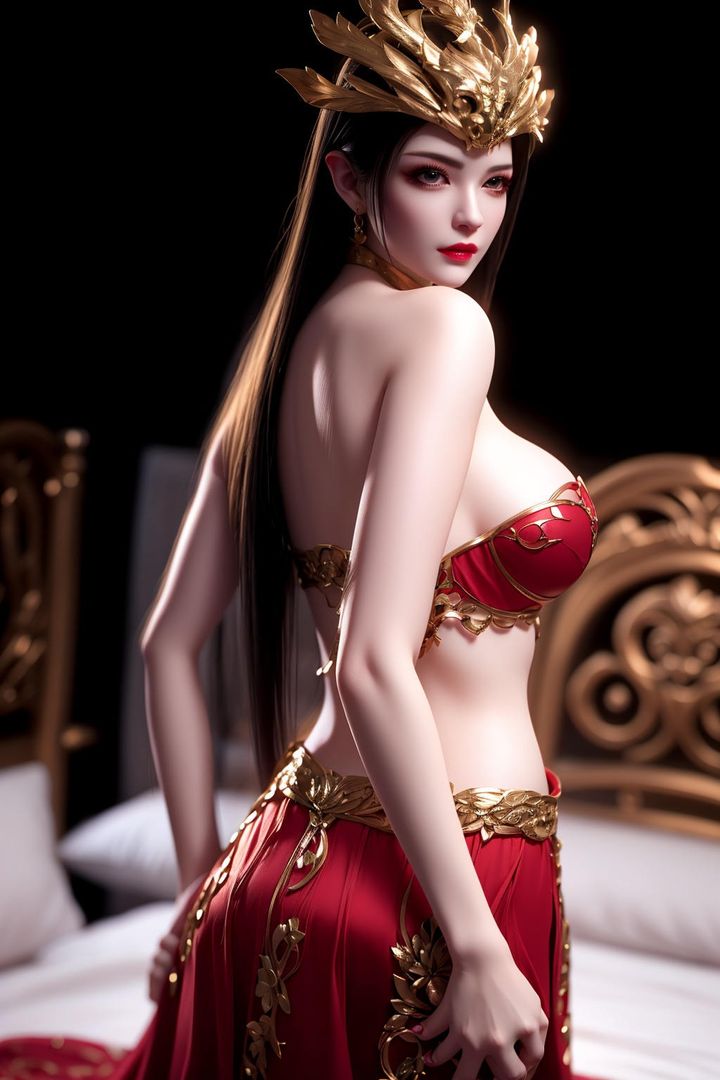 [AI绘画]国漫女主-阿七.蔷薇.高瑶.小舞.云曦.应天王后.美杜莎第09话