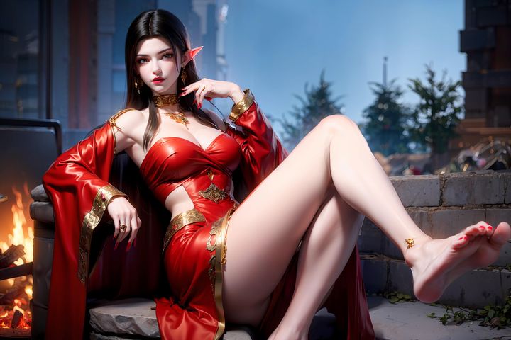 [AI绘画]国漫女主-阿七.蔷薇.高瑶.小舞.云曦.应天王后.美杜莎第10话