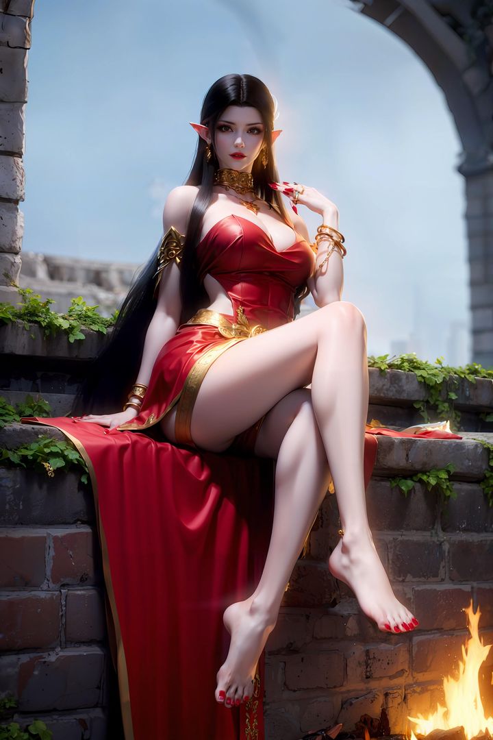 [AI繪畫]國漫女主-阿七.薔薇.高瑤.小舞.雲曦.應天王後.美杜莎第10話