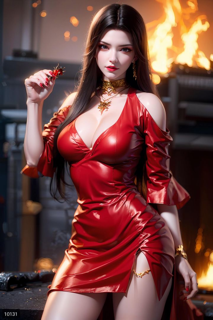 [AI绘画]国漫女主-阿七.蔷薇.高瑶.小舞.云曦.应天王后.美杜莎第10话