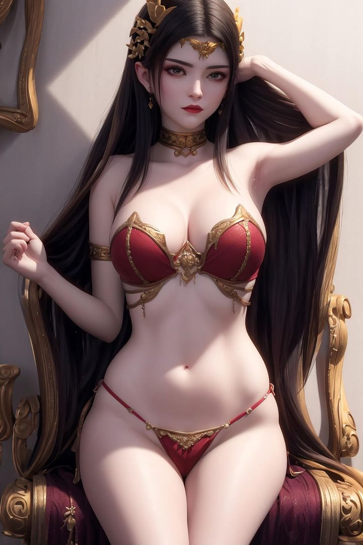 [AI繪畫]國漫女主-阿七.薔薇.高瑤.小舞.雲曦.應天王後.美杜莎第13話-最終話