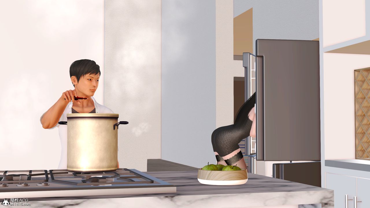 [3D]不知情的父亲助我攻略美母第04话