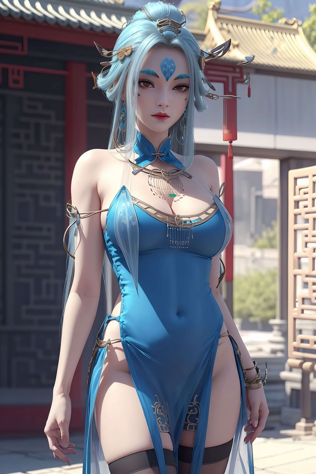 [AI绘画]国漫女主-苏檀儿.媚儿.圣采儿.奉眠.宋嫣.方清雪.柳菲.流风霜.白龙.荷光者.陈樱儿.韩月.须灵犀v3第05话