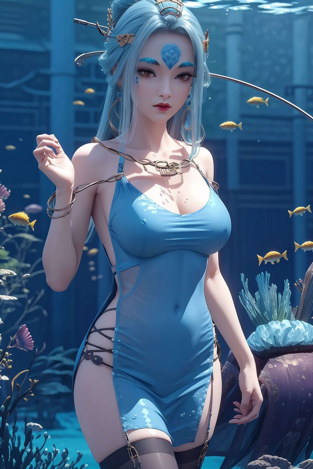 [AI繪畫]國漫女主-蘇檀兒.媚兒.聖采兒.奉眠.宋嫣.方清雪.柳菲.流風霜.白龍.荷光者.陳櫻兒.韓月.須靈犀v3第05話