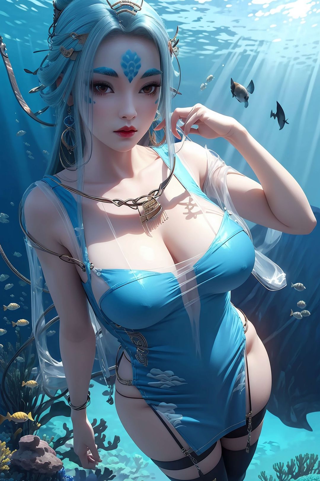 [AI繪畫]國漫女主-蘇檀兒.媚兒.聖采兒.奉眠.宋嫣.方清雪.柳菲.流風霜.白龍.荷光者.陳櫻兒.韓月.須靈犀v3第05話