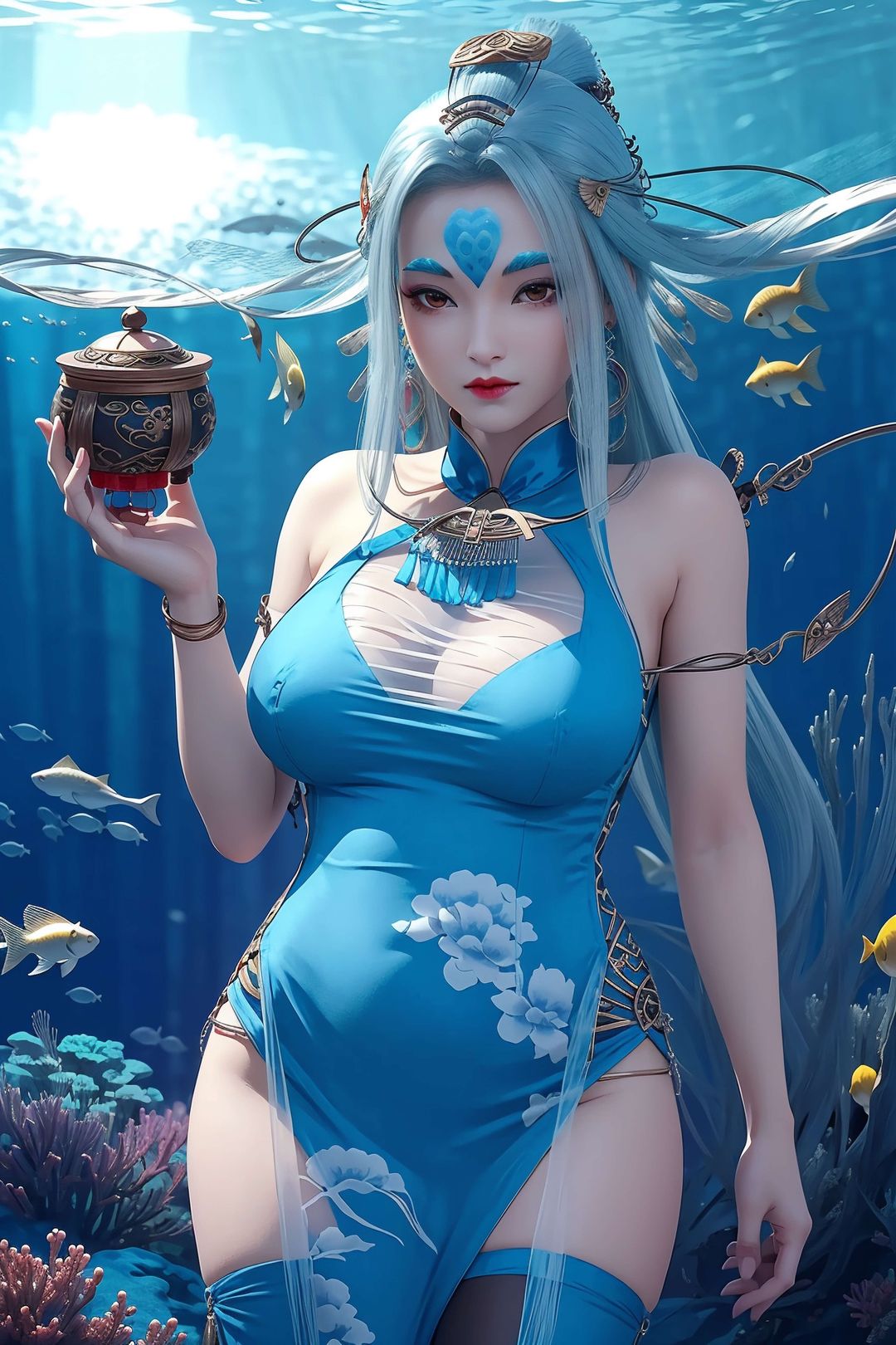 [AI繪畫]國漫女主-蘇檀兒.媚兒.聖采兒.奉眠.宋嫣.方清雪.柳菲.流風霜.白龍.荷光者.陳櫻兒.韓月.須靈犀v3第05話