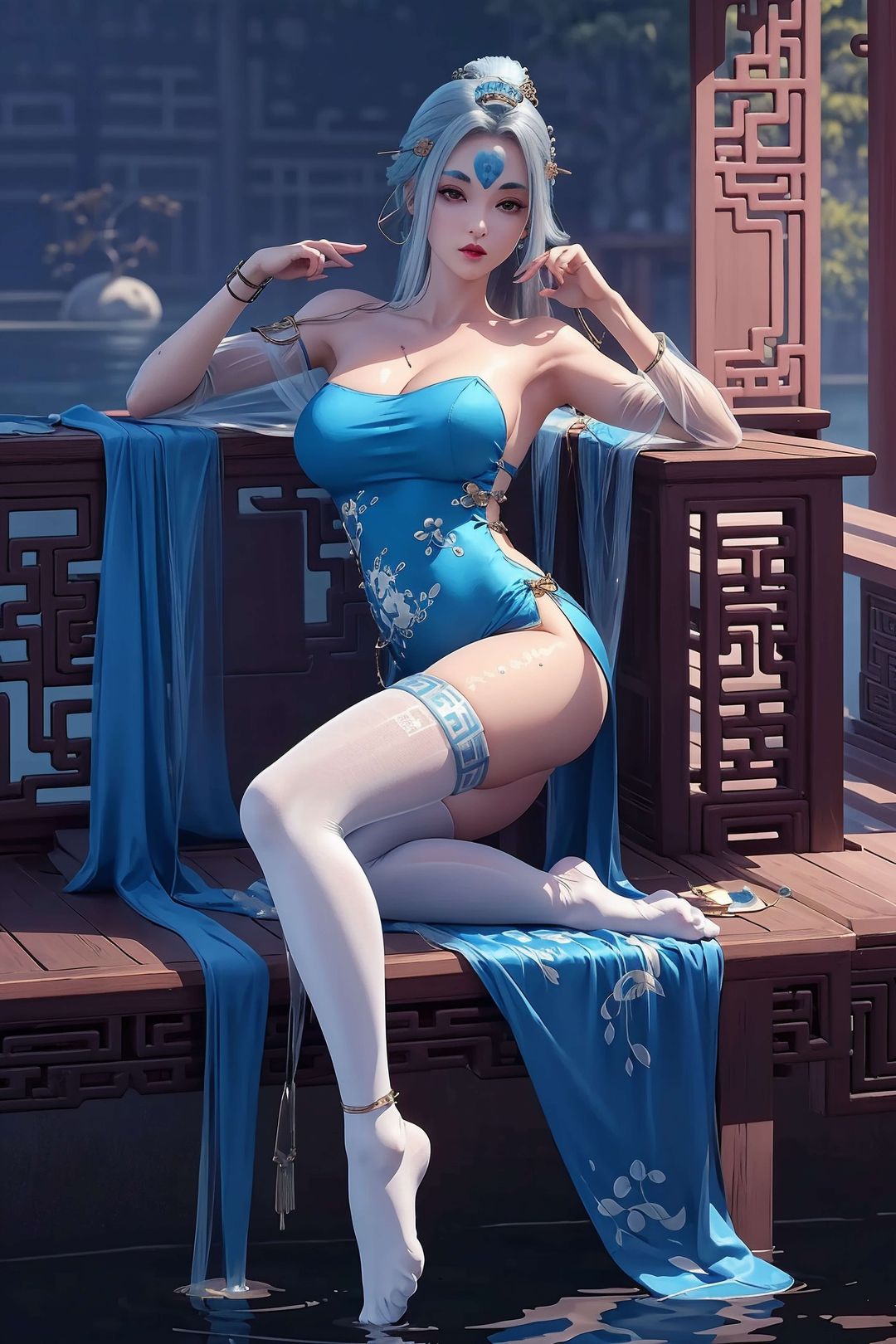 [AI绘画]国漫女主-苏檀儿.媚儿.圣采儿.奉眠.宋嫣.方清雪.柳菲.流风霜.白龙.荷光者.陈樱儿.韩月.须灵犀v3第05话