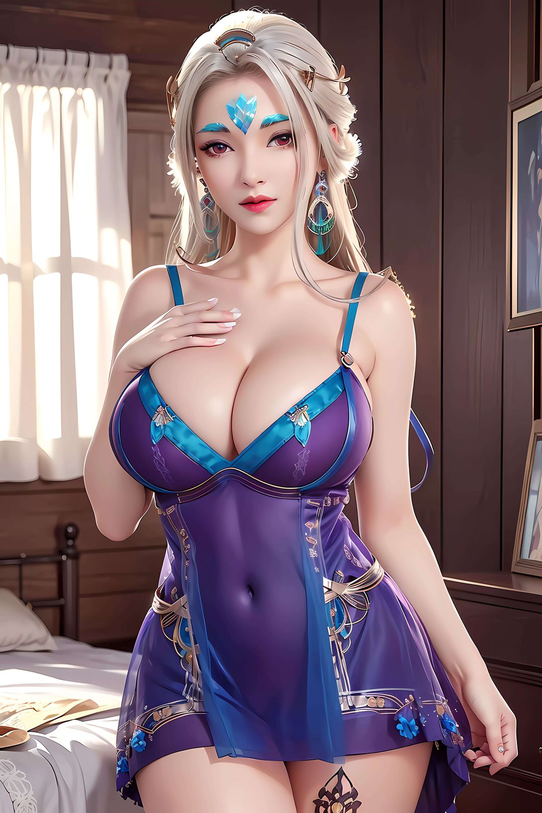 [AI繪畫]國漫女主-蘇檀兒.媚兒.聖采兒.奉眠.宋嫣.方清雪.柳菲.流風霜.白龍.荷光者.陳櫻兒.韓月.須靈犀v3第05話