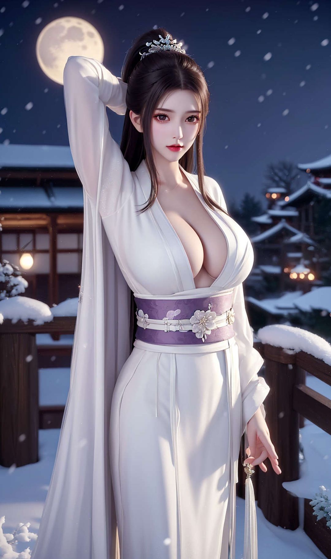 [AI繪畫]國漫女主-蘇檀兒.媚兒.聖采兒.奉眠.宋嫣.方清雪.柳菲.流風霜.白龍.荷光者.陳櫻兒.韓月.須靈犀v3第07話