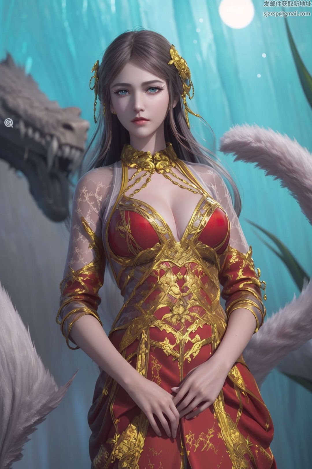 [AI绘画]国漫女主-苏檀儿.媚儿.圣采儿.奉眠.宋嫣.方清雪.柳菲.流风霜.白龙.荷光者.陈樱儿.韩月.须灵犀v3第10话