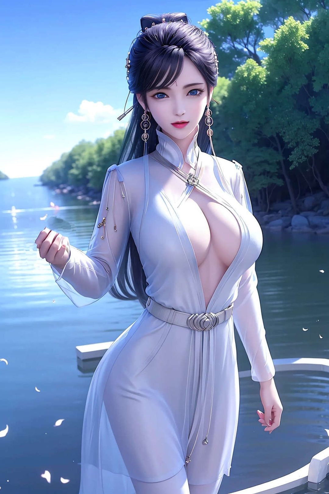 [AI绘画]国漫女主-苏檀儿.媚儿.圣采儿.奉眠.宋嫣.方清雪.柳菲.流风霜.白龙.荷光者.陈樱儿.韩月.须灵犀v3第12话-最终话