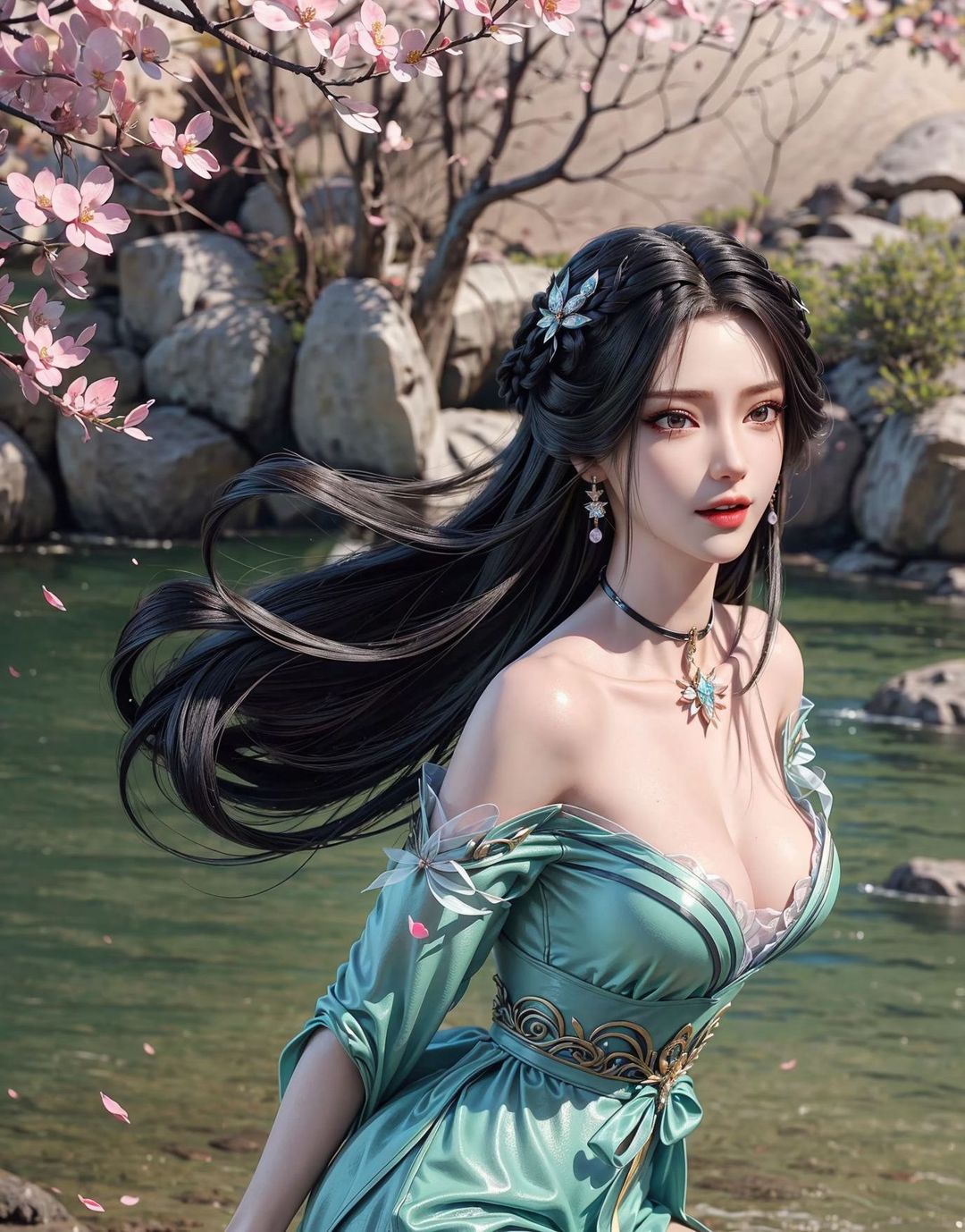 [AI繪畫]國漫女主.薑立.雲曦.元瑤.南宮婉.妍麗.媚兒.方清雪.李寒衣.流風霜.狠人大帝.紅凰.白冰嵐第01話