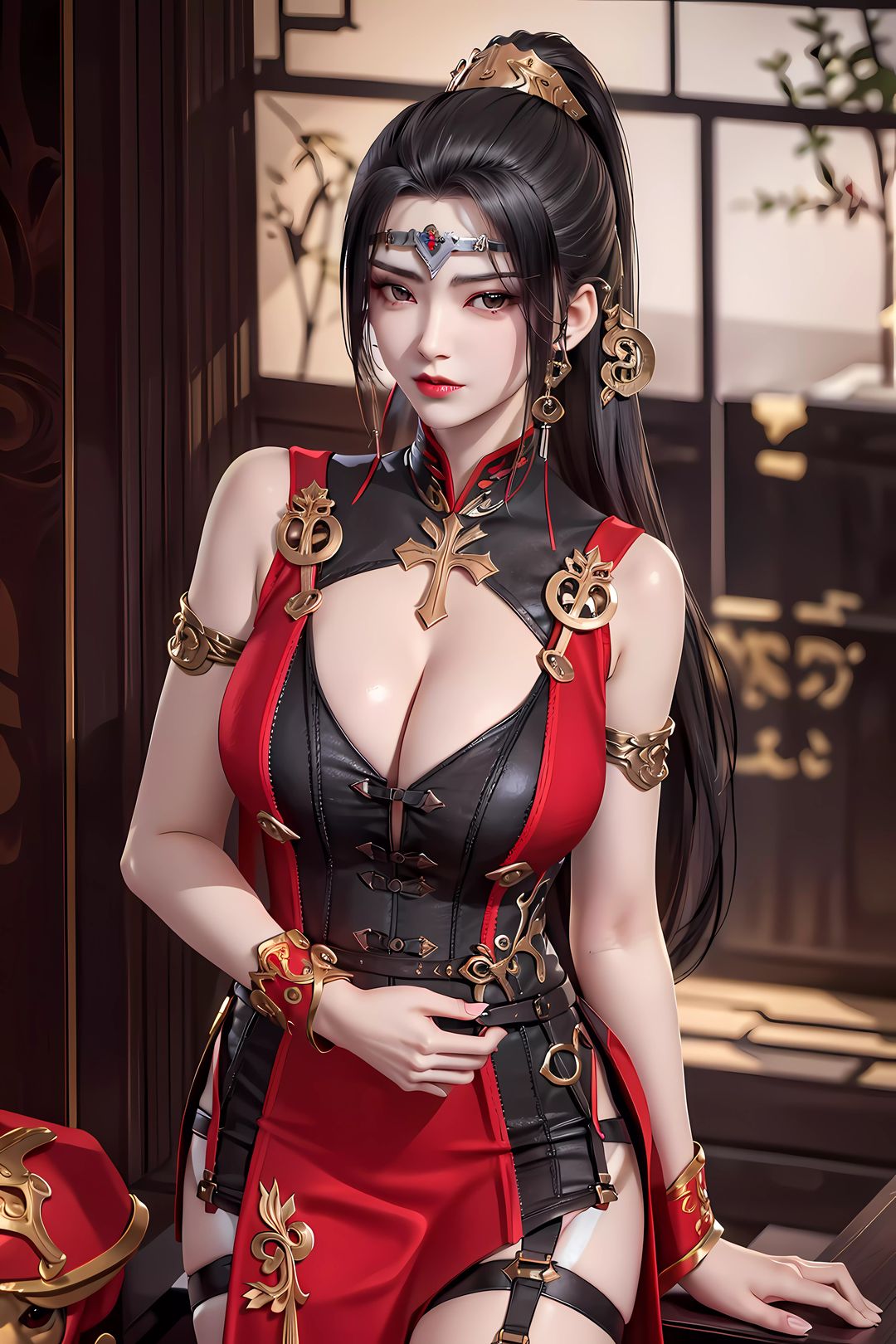 [AI绘画]国漫女主.姜立.云曦.元瑶.南宫婉.妍丽.媚儿.方清雪.李寒衣.流风霜.狠人大帝.红凰.白冰岚第08话