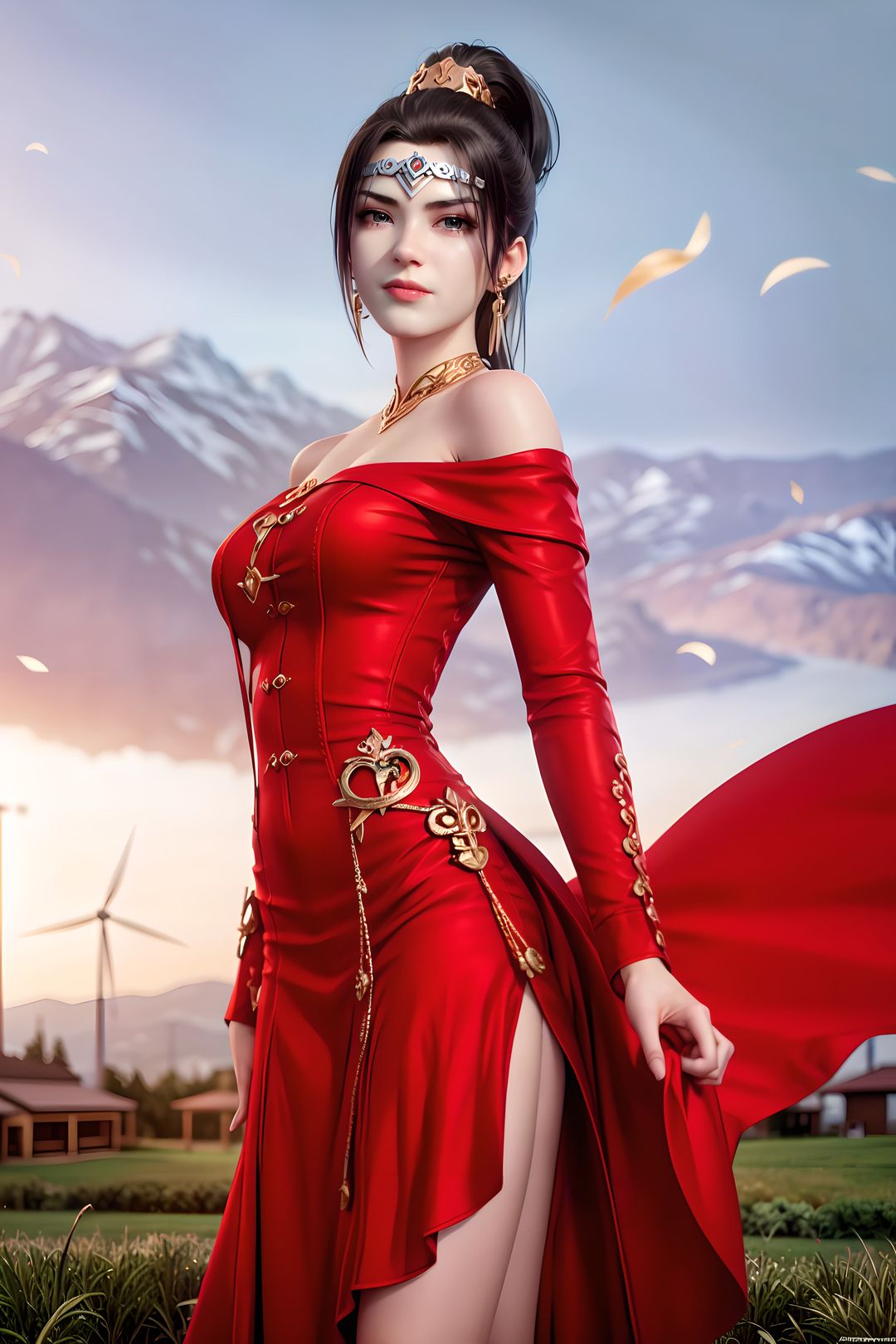 [AI繪畫]國漫女主.薑立.雲曦.元瑤.南宮婉.妍麗.媚兒.方清雪.李寒衣.流風霜.狠人大帝.紅凰.白冰嵐第08話