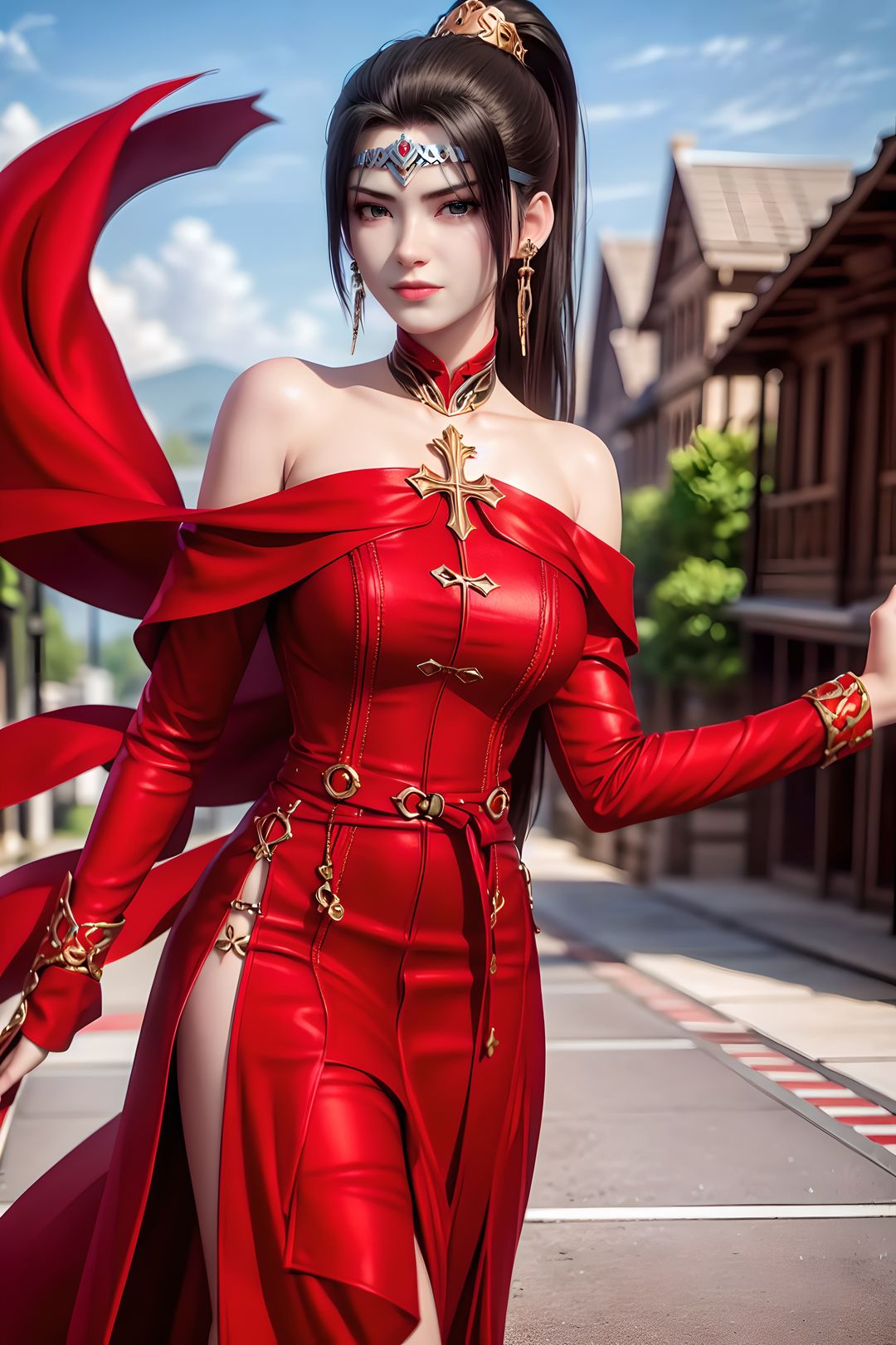 [AI繪畫]國漫女主.薑立.雲曦.元瑤.南宮婉.妍麗.媚兒.方清雪.李寒衣.流風霜.狠人大帝.紅凰.白冰嵐第08話