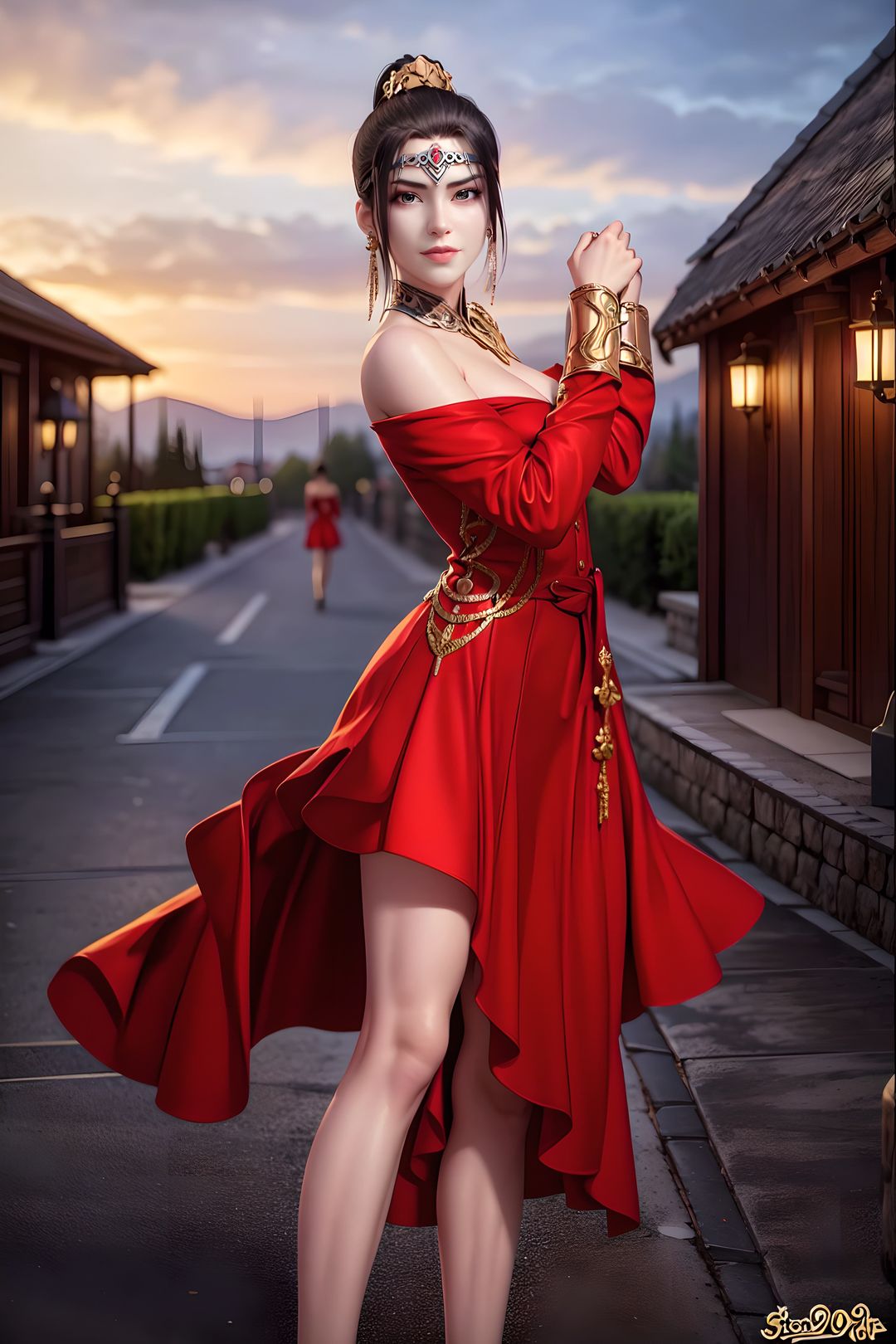 [AI绘画]国漫女主.姜立.云曦.元瑶.南宫婉.妍丽.媚儿.方清雪.李寒衣.流风霜.狠人大帝.红凰.白冰岚第08话