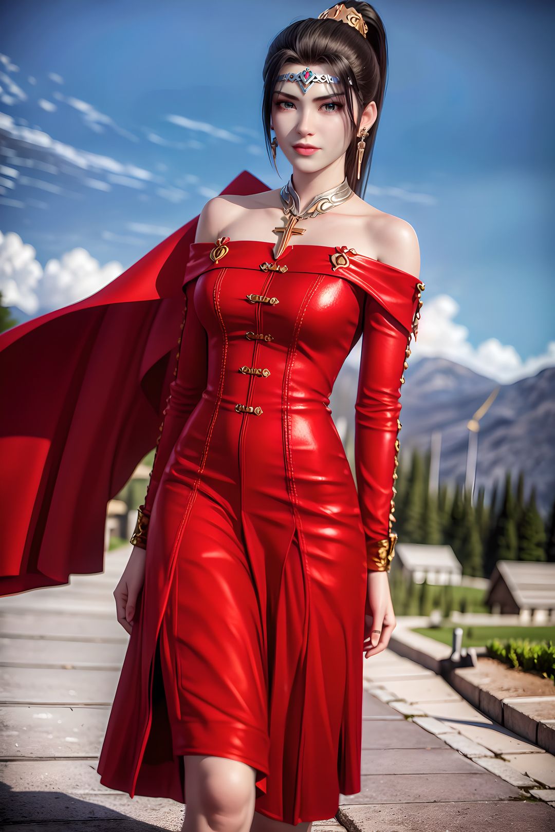 [AI绘画]国漫女主.姜立.云曦.元瑶.南宫婉.妍丽.媚儿.方清雪.李寒衣.流风霜.狠人大帝.红凰.白冰岚第09话