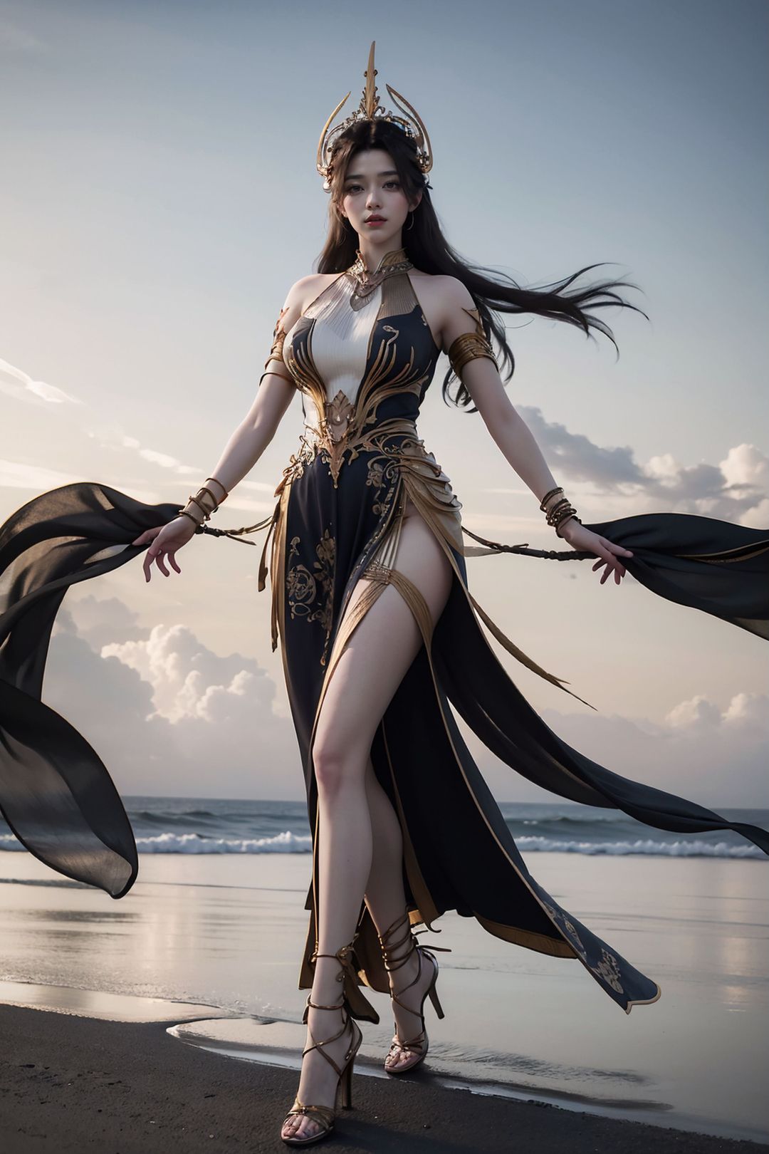 [AI绘画]国漫女主.姜立.云曦.元瑶.南宫婉.妍丽.媚儿.方清雪.李寒衣.流风霜.狠人大帝.红凰.白冰岚第09话