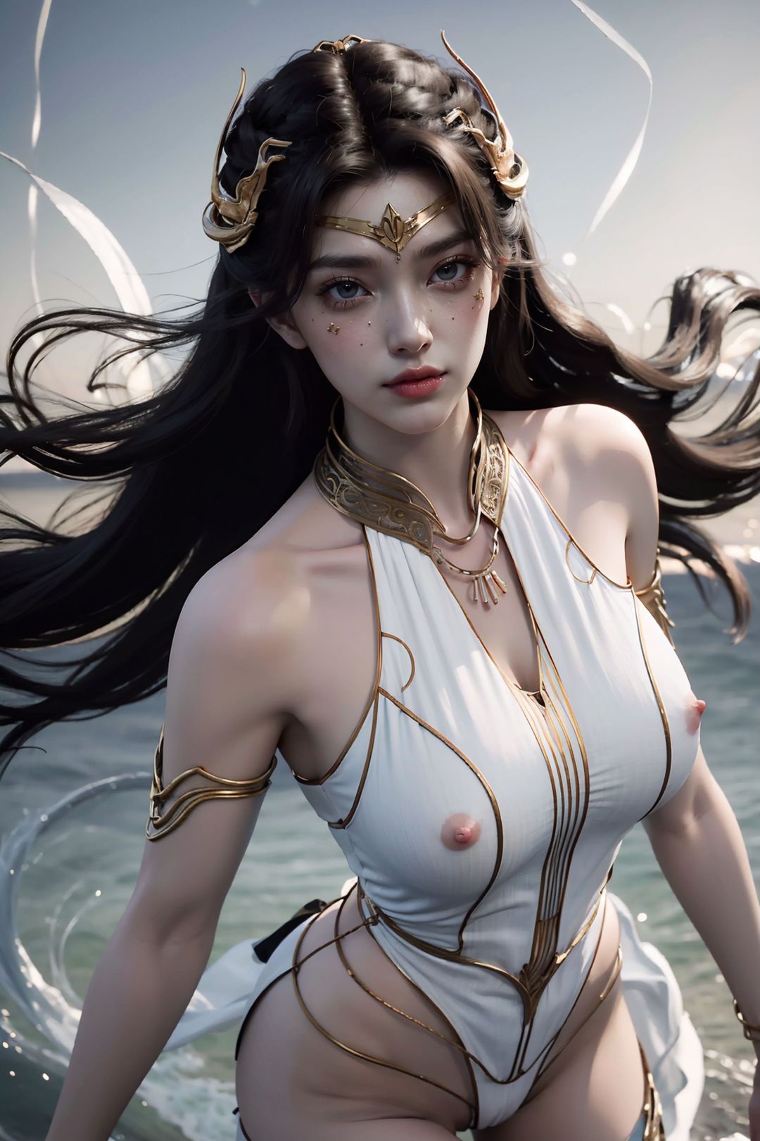 [AI绘画]国漫女主.姜立.云曦.元瑶.南宫婉.妍丽.媚儿.方清雪.李寒衣.流风霜.狠人大帝.红凰.白冰岚第09话