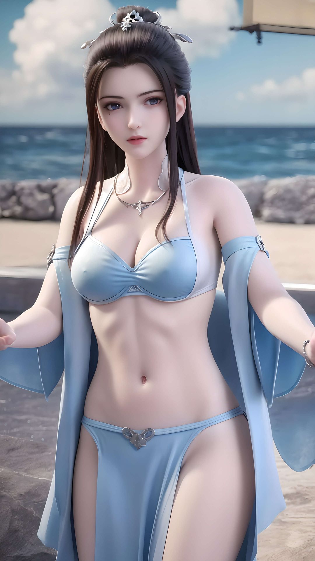 [AI绘画]国漫女主-将臣.姬凝霜.焰灵姬.云韵.天狐仙子.小舞.月姬.波赛西.海女斗罗.美杜莎.若林.熏儿.蚩梦.鹤追第01话