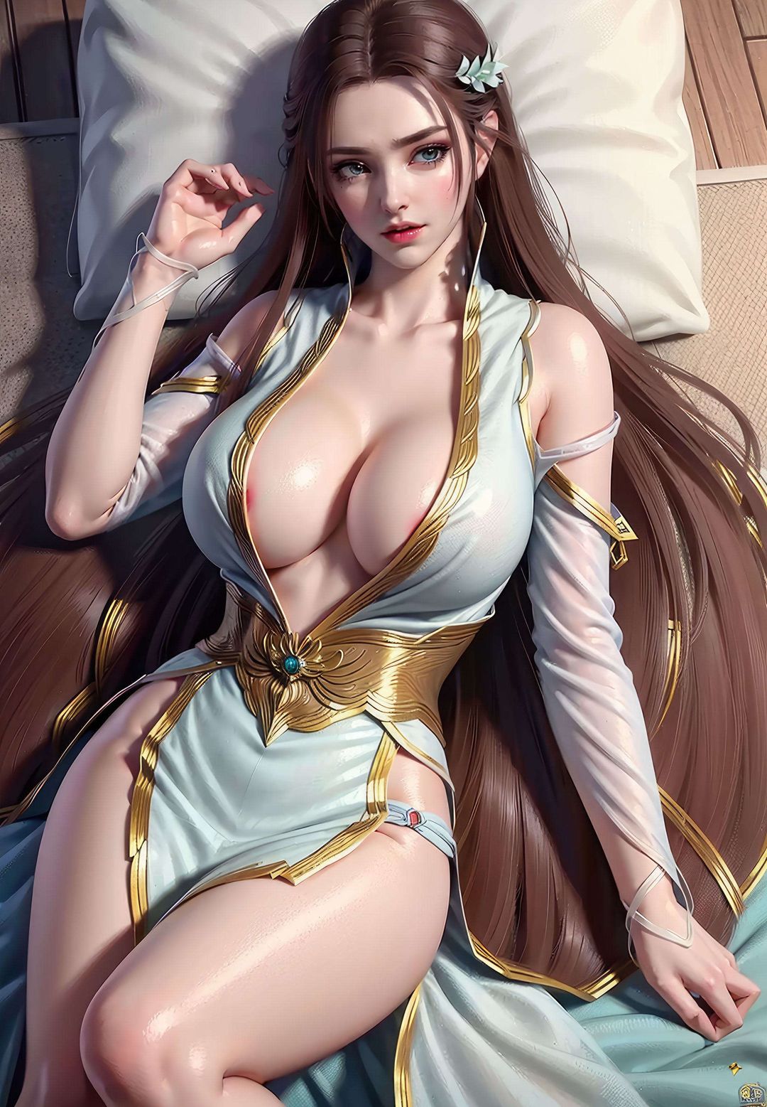 [AI绘画]国漫女主-将臣.姬凝霜.焰灵姬.云韵.天狐仙子.小舞.月姬.波赛西.海女斗罗.美杜莎.若林.熏儿.蚩梦.鹤追第09话