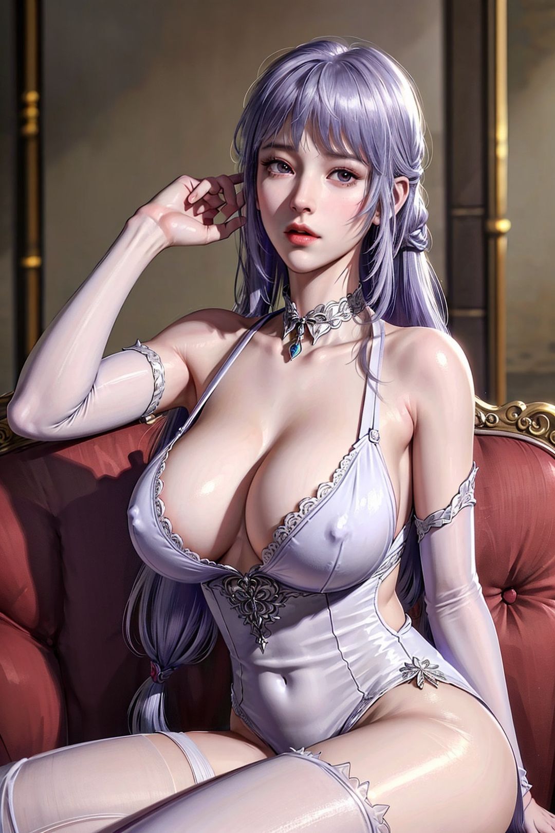 [AI绘画]国漫斗罗大陆女主-小舞.千仞雪.白沈香.胡列娜.波赛西.朱竹清.宁荣荣.阿银第10话