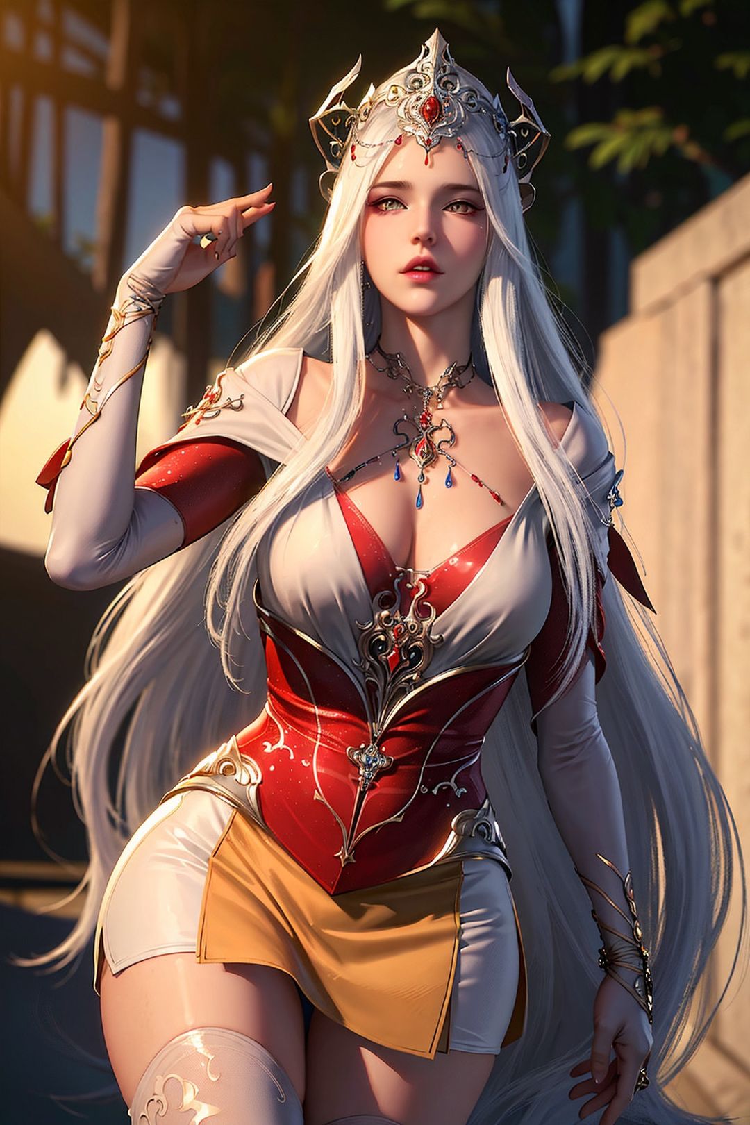 [AI绘画]国漫斗罗大陆女主-小舞.千仞雪.白沈香.胡列娜.波赛西.朱竹清.宁荣荣.阿银第12话