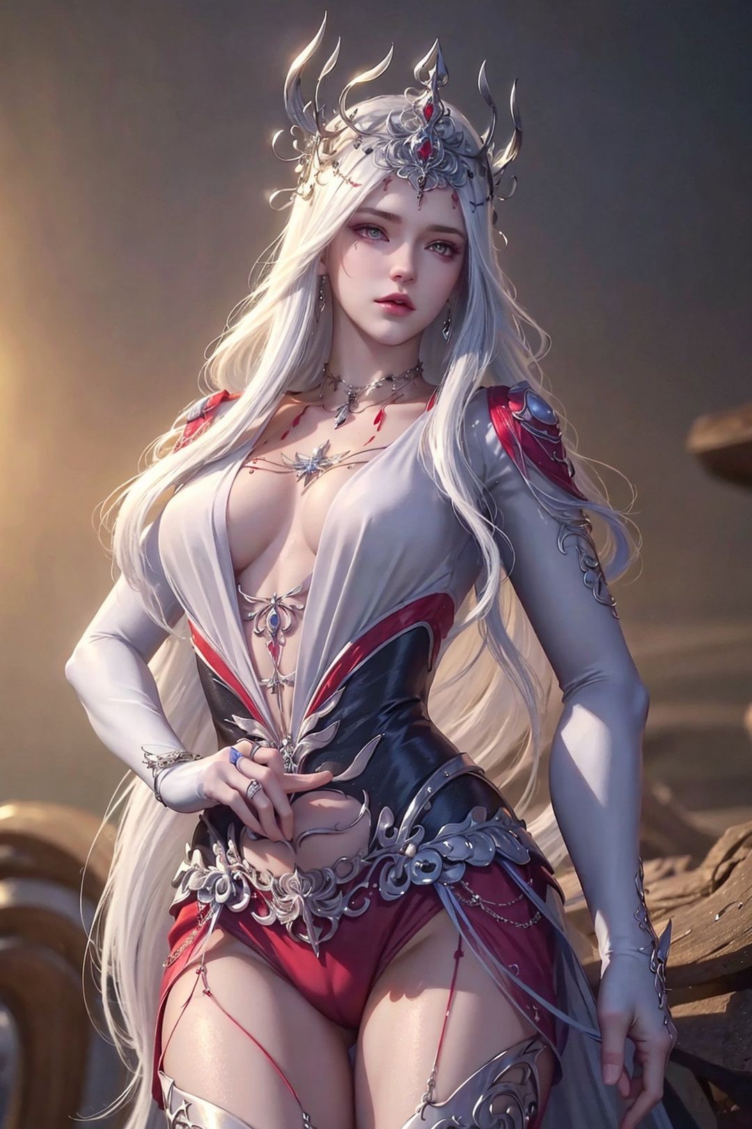 [AI绘画]国漫斗罗大陆女主-小舞.千仞雪.白沈香.胡列娜.波赛西.朱竹清.宁荣荣.阿银第13话