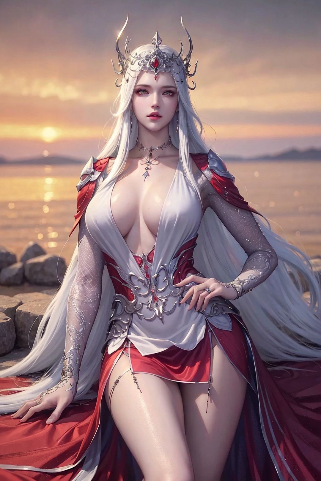 [AI繪畫]國漫鬥羅大陸女主-小舞.千仞雪.白沈香.胡列娜.波賽西.朱竹清.寧榮榮.阿銀第13話