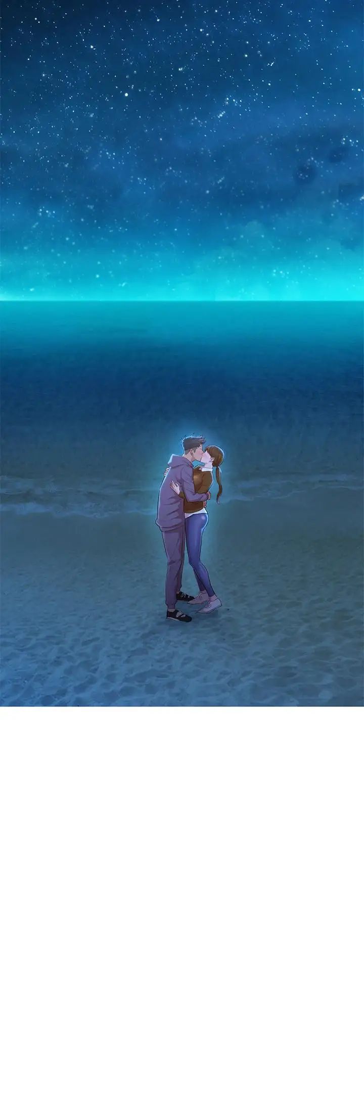 漂亮乾姊姊第104話-在兩人獨處的夜晚海灘上