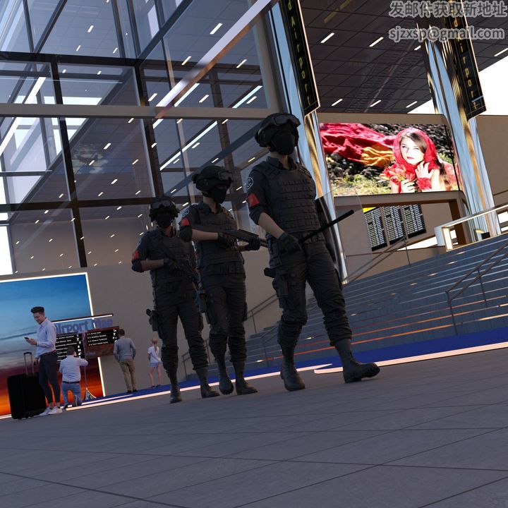 [3D]女特务被捕01-03+外传+设定集02-女教师落网